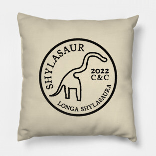 Shylasaur (Badge Edition) Pillow
