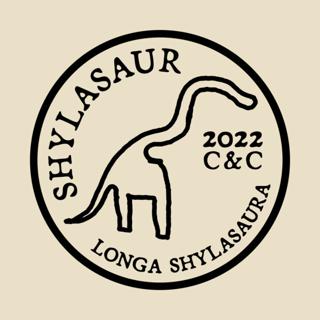 Shylasaur (Badge Edition) by allisawr