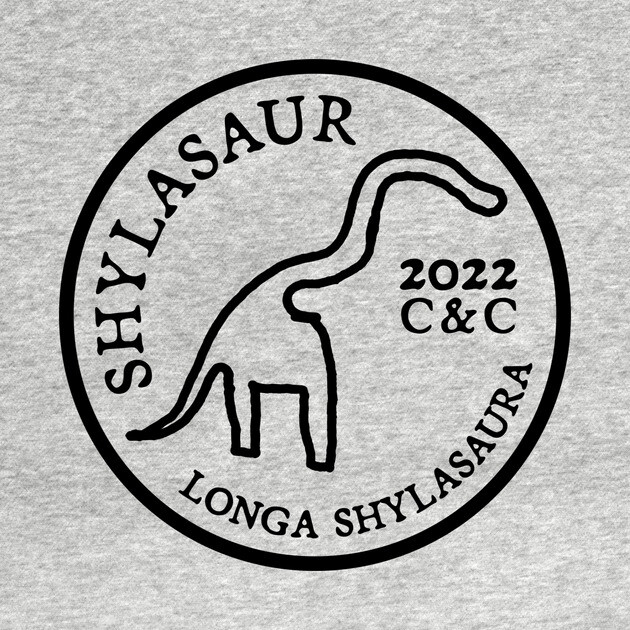 Shylasaur (Badge Edition) by allisawr