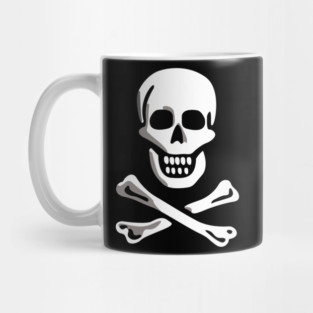 Jolly Roger Skull and Cross bones Mug