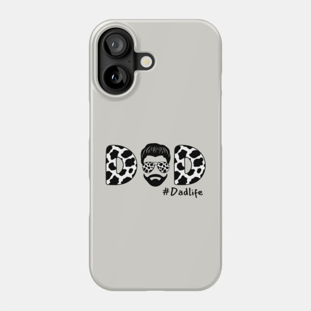 Cow Spots Farmer Dad Life Phone Case by The WYLD Tribe