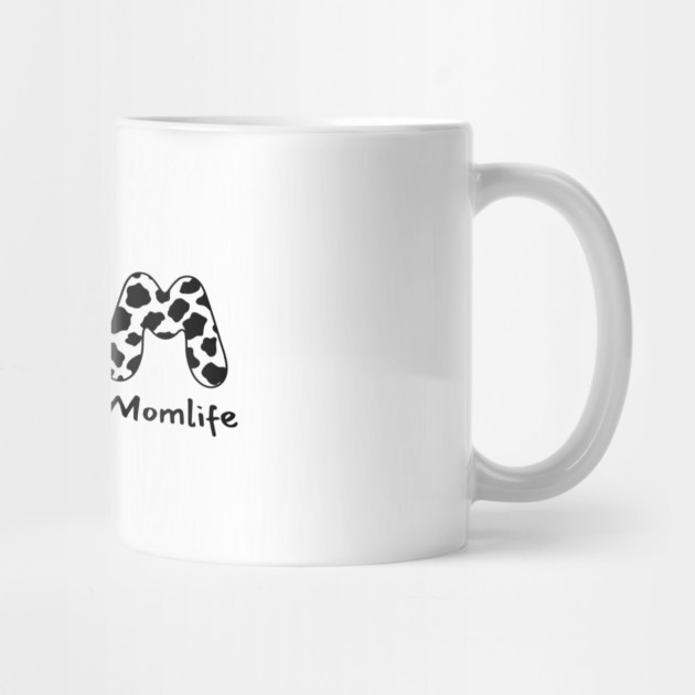 Cow Mom Messy Bun by The WYLD Tribe