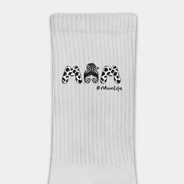 Cow Mom Messy Bun by The WYLD Tribe