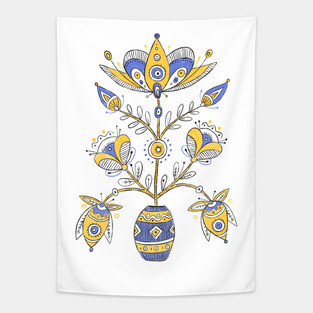 Ukrainian Tree Of Life Tapestry