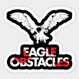 Eagle Obstacles Sticker