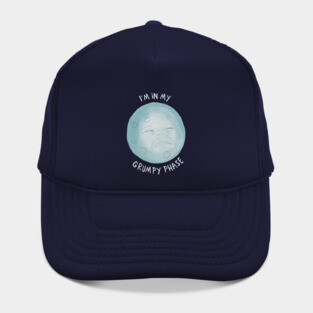 Grumpy Phase of the Moon Hat