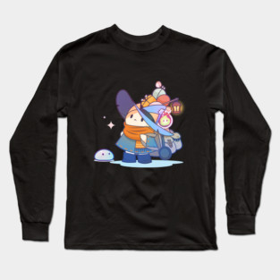 Travelling Cat Long Sleeve T-Shirt