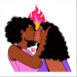 Kiss me Posters and Art