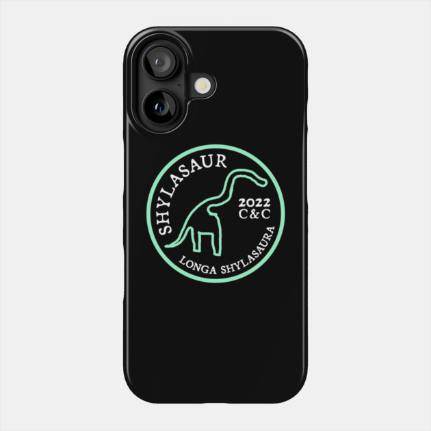 Shylasaur (Mint Badge Edition) Phone Case by allisawr
