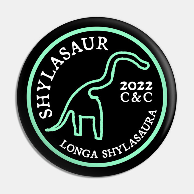 Shylasaur (Mint Badge Edition) Pin by allisawr