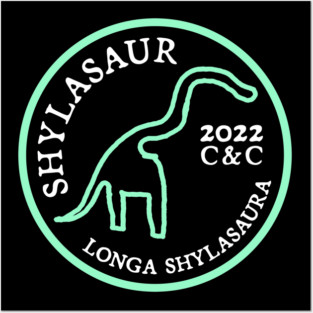 Shylasaur (Mint Badge Edition) Posters and Art