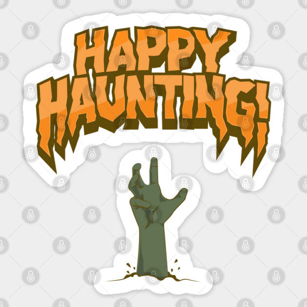 Happy Haunting, Zombie! Sticker by Prinyos