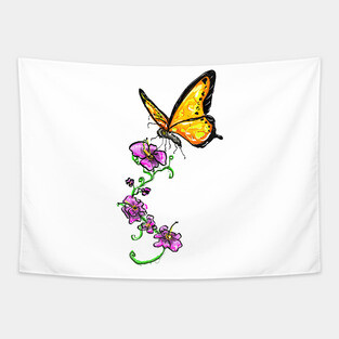 butterfly Tapestry