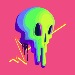 Bloopy Skull T-Shirt