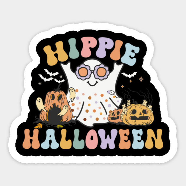 Hippie Halloween Groovy Outfit Costume Sticker by The WYLD Tribe