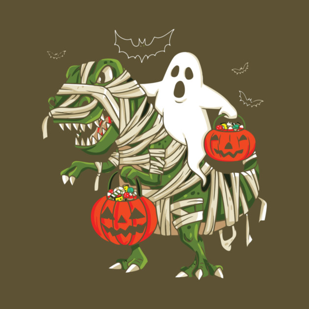 Ghost Riding Dinosaur Halloween Costume by The WYLD Tribe