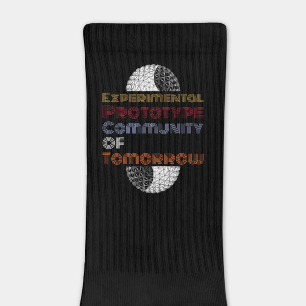 Florida Theme Park Retro Vintage Center Ball Space ship Earth Design by Joaddo