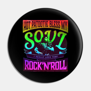 Hot Patootie RHPS Rainbow Pin