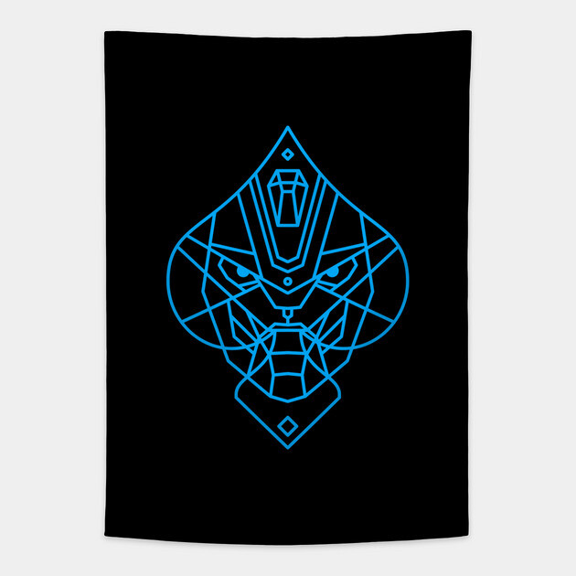 Cayde of Spades [Blue] Tapestry by allisawr