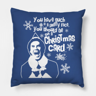 Christmas Elf: Buddy's Christmas Card Pillow
