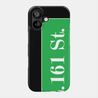 Yankee Stadium Street Sign Design Phone Case