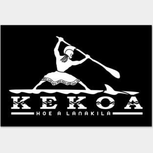 KEKOA STAND UP PADDLE BOARD TO VICTORY Posters and Art