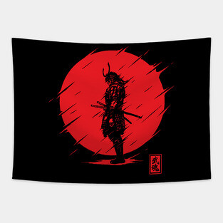 Samurai Spirit Tapestry