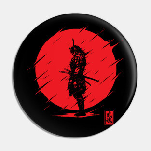 Samurai Spirit Pin