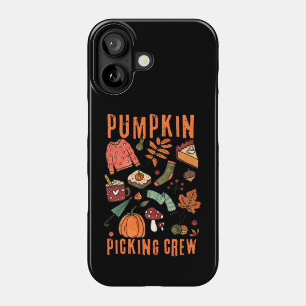 Pumpkin Picking Crew Phone Case by The WYLD Tribe