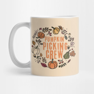 Pumpkin Picking Crew Halloween Mug