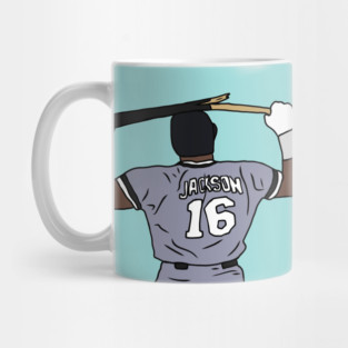 Bo Jackson Breaking A Bat Mug