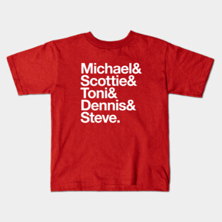 Chicago Bulls 96-97 names Kids T-Shirt