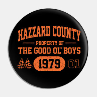 Hazzard County - 1979 Pin
