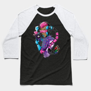 Electric Lady Baseball T-Shirt