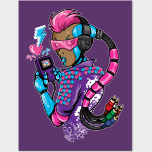 Electric Lady Posters and Art