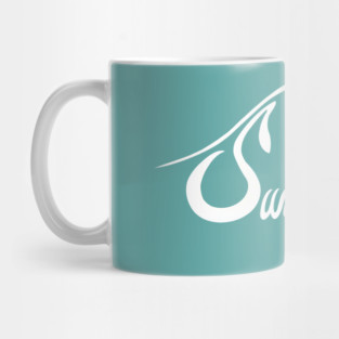 Surfer Girl - surf chicka Nina babe salty girl surf betty Mug