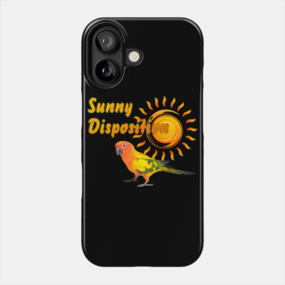 Sun Conure Parrot Sunshine Sunny Disposition Phone Case