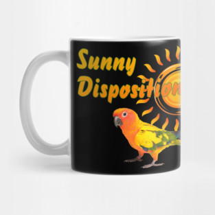Sun Conure Parrot Sunshine Sunny Disposition Mug