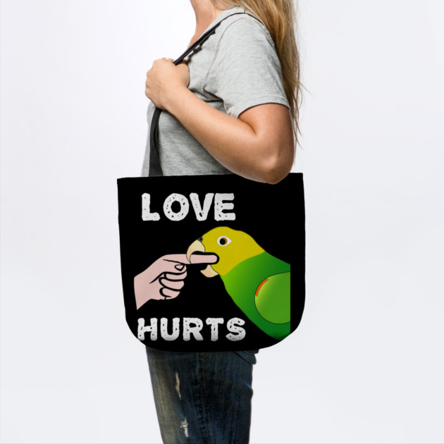 Love Hurts Double Yellow Headed Amazon Parrot by Einstein Parrot