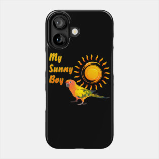 Sun Conure Parrot Sunny Sunshine Boy Phone Case