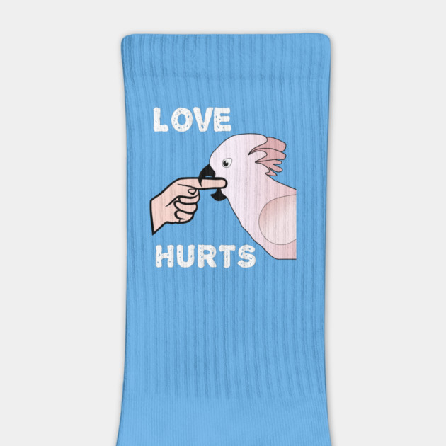 Love Hurts Moluccan Cockatoo Parrot Biting by Einstein Parrot