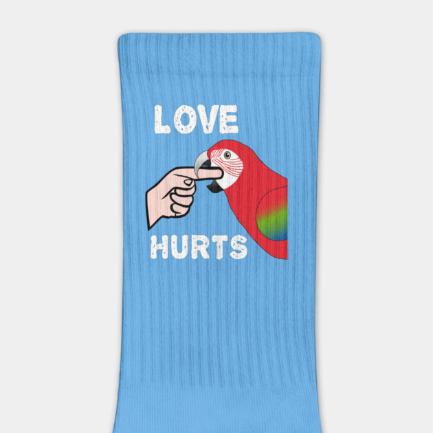 Love Hurts Greenwing Macaw Parrot Biting by Einstein Parrot