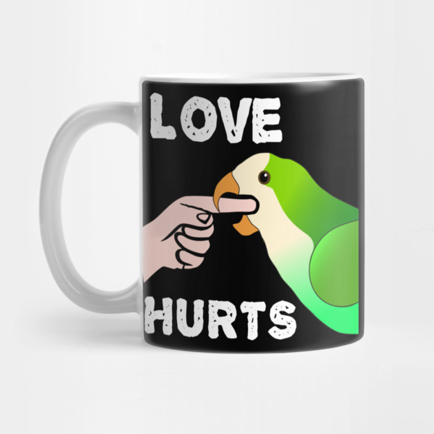 Love Hurts Quaker Parrot Biting by Einstein Parrot