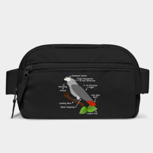 Anatomy of an African Grey Parrot Bag