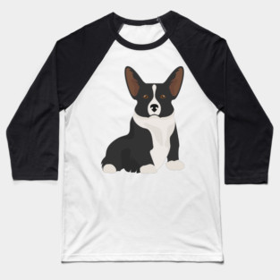 Cardigan Welsh Corgi Baseball T-Shirt