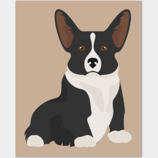 Cardigan Welsh Corgi Posters and Art