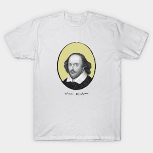 Authors - William Shakespeare T-Shirt