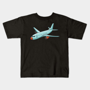 Airplane Jumbo Jet Kids T-Shirt