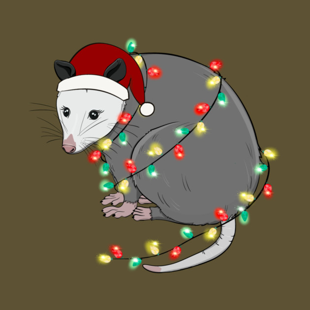 Halloween Opposum Christmas Lights Costume by The WYLD Tribe