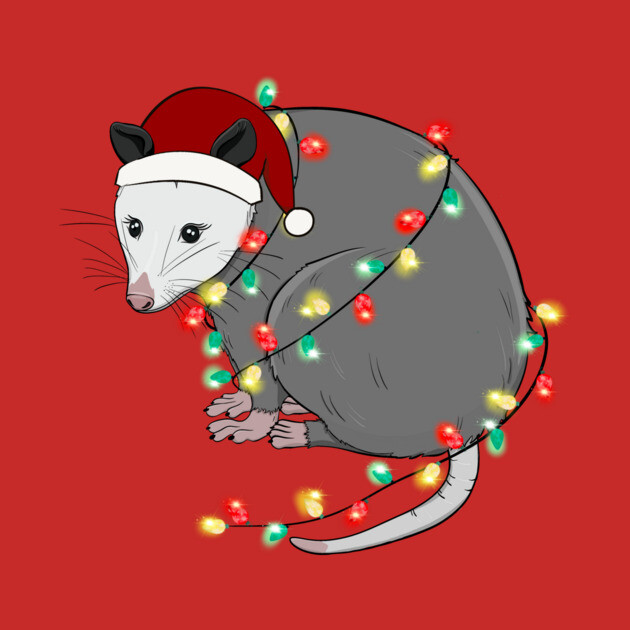 Halloween Opposum Christmas Lights Costume by The WYLD Tribe